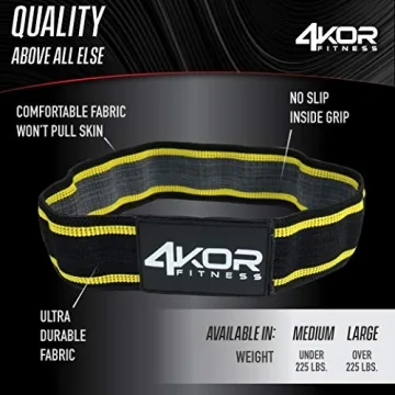 4KOR Resistance Fit Bands Set for Toner & Strength