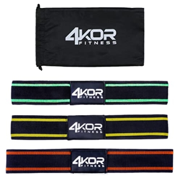 4KOR Resistance Fit Bands Set for Toner & Strength