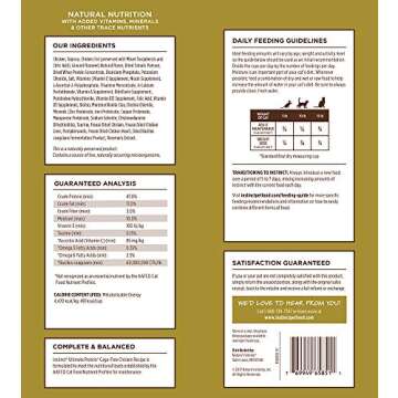 Instinct Ultimate Protein, Natural Dry Cat Food, Grain Free Recipe - Cage Free Chicken, 4 lb. Bag