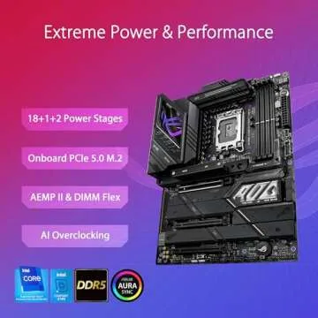 ASUS ROG Strix Z790-E Gaming WiFi II LGA 1700 ATX Motherboard for Gamers
