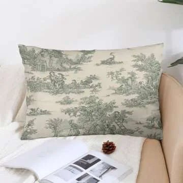 Vintage Floral Chinoiserie Pillow Covers for Home