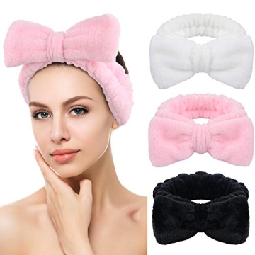 Buy SINLAND Ultra Soft Spa Facial Headbands for Makeup