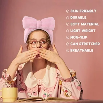 Buy SINLAND Ultra Soft Spa Facial Headbands for Makeup