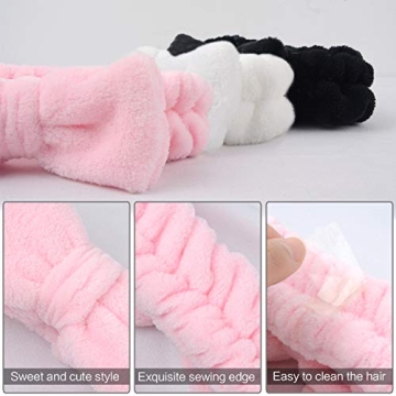 Buy SINLAND Ultra Soft Spa Facial Headbands for Makeup