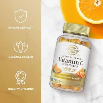 Solgar Vitamin C Gummies 1000mg Vegan Immune Support