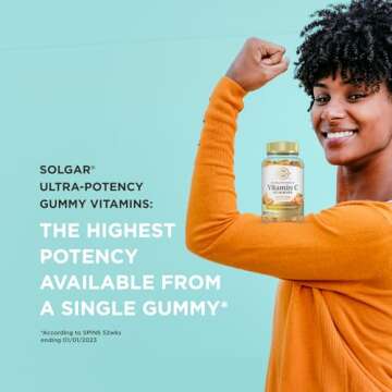 Solgar Vitamin C Gummies 1000mg Vegan Immune Support