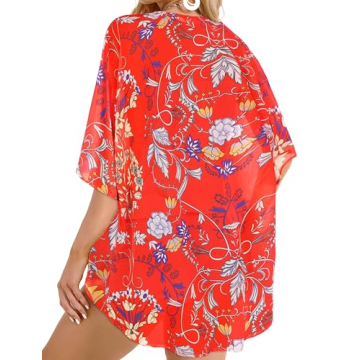 Chic Summer Kimono Cardigan Lightweight Cover-Up Tops