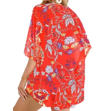 Chic Summer Kimono Cardigan Lightweight Cover-Up Tops