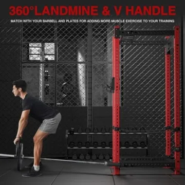FAGUS H 3x3 Power Cage - High Capacity Home Gym Rack
