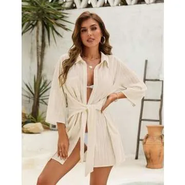 Blooming Jelly Women’s Stylish Beach Coverup Dress