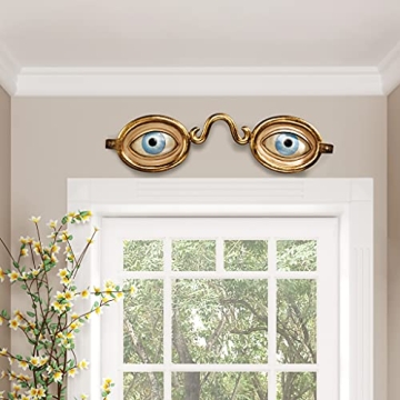 Design Toscano Folk Art Optometrist Sculpture for Vintage Decor