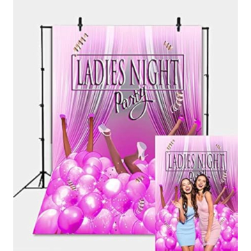 Ladies Night Backdrop for Parties and Celebrations