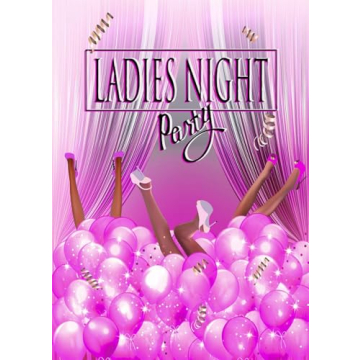 Ladies Night Backdrop for Parties and Celebrations
