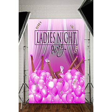 Ladies Night Backdrop for Parties and Celebrations