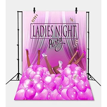 Ladies Night Backdrop for Parties and Celebrations