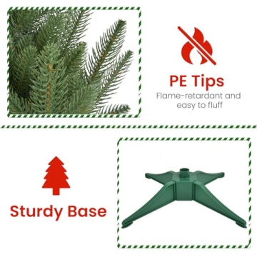 3FT Mini Christmas Tree for Small Spaces and Holiday Joy