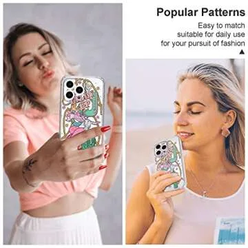 LMA Western Retro Cowgirl Phone Case for iPhone 13 Pro