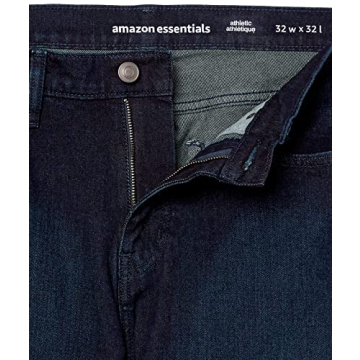 Affordable Athletic-Fit Stretch Jeans for Men