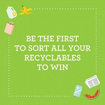 Petit Collage Rush to Recycle Board Game for Kids - Eco-Friendly Fun