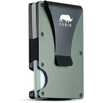 Furid Airtag Wallet Men - Sleek Wallet with AirTag Holder