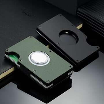 furid Airtag Wallet Men: Wallet with Airtag Holder - Air Tag Wallet