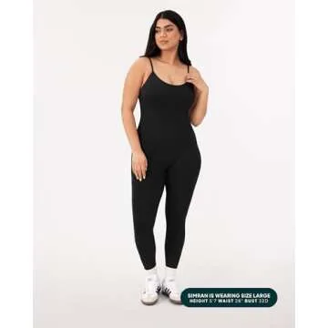 Stylish PAVOI ACTIVE Workout Women’s Jumpsuit | Full-Length