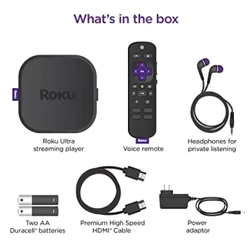 Roku Ultra | 4K Streaming Supercharged with Dolby Features