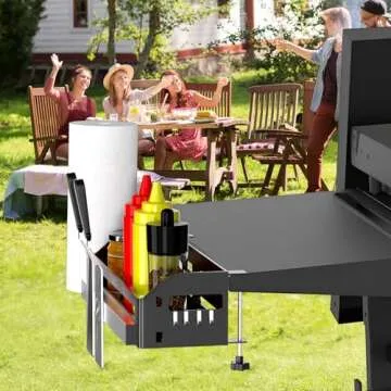 Griddle Caddy for Blackstone Griddles: Space Saving BBQ Accessory