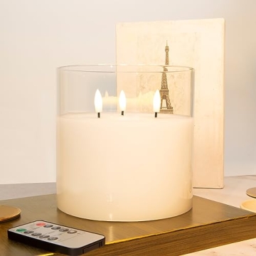 Elegant Eywamage Flameless Candle with Remote Control