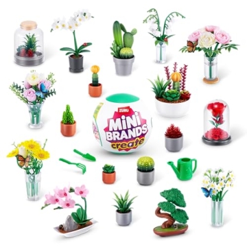 Mini Brands Create Garden Capsule - Fun Miniature Collectibles
