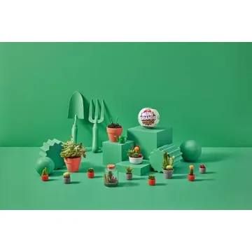 Mini Brands Create Garden Capsule - Fun Miniature Collectibles