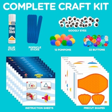 Creative Arts and Craft Kit for Kids Ages 3-6