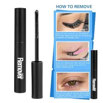 Geeneiya Fluffy Lash Extension Kit Cluster Eyelash Extension Kit Clusters Individual Lashes Kit with Lash Bond and Seal Glue, Lash Remover, Lash Applicator, User Manual for Beginners(60P+80P, 280Pcs)