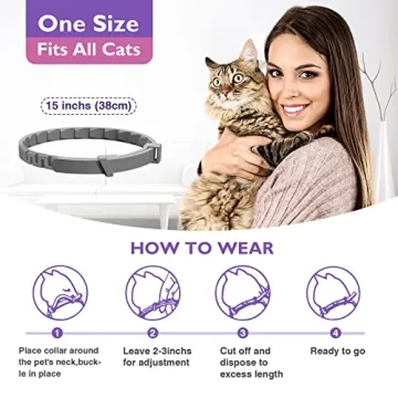 Calming Collar for Cats - Anxiety Relief Pheromone Collars