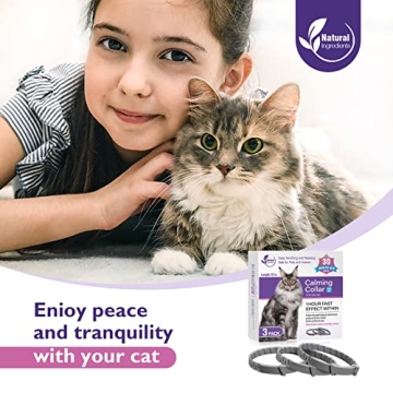 Calming Collar for Cats - Anxiety Relief Pheromone Collars