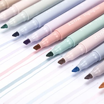 ZEYAR Dual Tip Highlighters in 12 Vibrant Colors