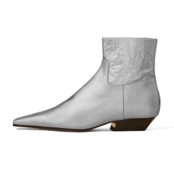 Miss Left Women's Chunky Heel Ankle Booties for Stylish Elegance