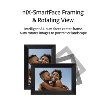 Nixplay 10.1 Inch Smart WiFi Digital Picture Frame Unlimited Storage