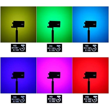 BOLING BL-P1 RGB LED Video Light - Compact & Versatile