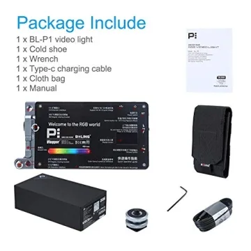 BOLING BL-P1 RGB LED Video Light - Compact & Versatile