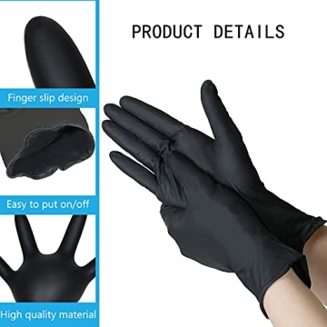 AKGK Nitrile Gloves - 100pcs Disposable Cleaning Gloves
