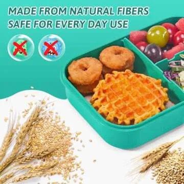 MISS BIG Bento Box - Leakproof Lunch Box for Kids & Adults