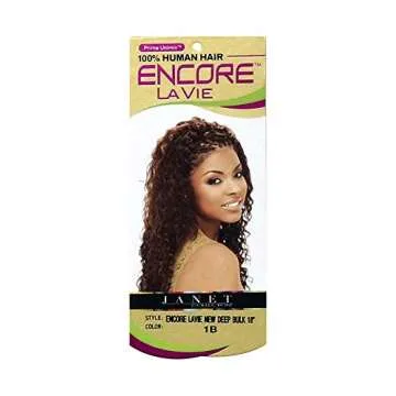 Janet Collection Human Hair Blend Braids 18" Multi-Pack