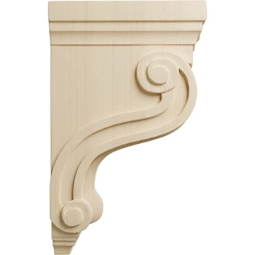 Ekena Millwork Boston Wood Corbels for Home Design