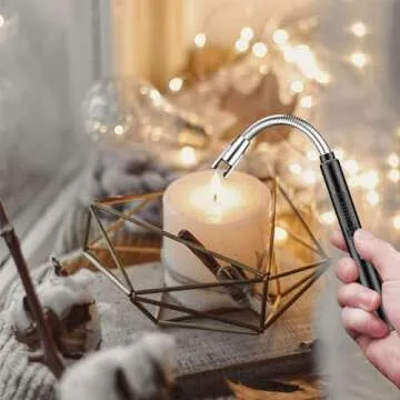 Candle Lighter 2 Pack USB Rechargeable and Windproof