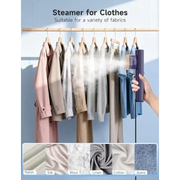 1200W Portable Steamer - Fast Heat-Up, Lightweight & Versatile