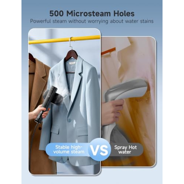 1200W Portable Steamer - Fast Heat-Up, Lightweight & Versatile