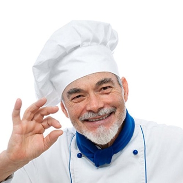 HoveBeaty Chef Hat Unisex Adult Mushroom Design Adjustable Kitchen Uniform Cap for Baking Party Cook...