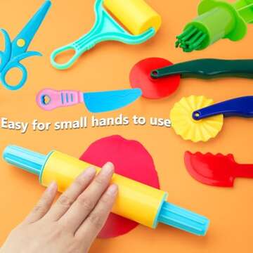 Dough Tool Kit 9 Pcs for Kids Creative Play