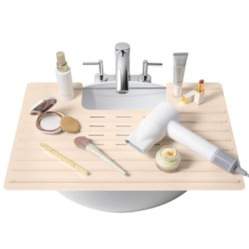 Maplefield Heat-Resistant Silicone Sink Cover - Space-Saving Makeup Mat